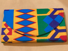 Load image into Gallery viewer, African Fabric Clutch Purses