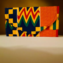 Load image into Gallery viewer, African Fabric Clutch Purses