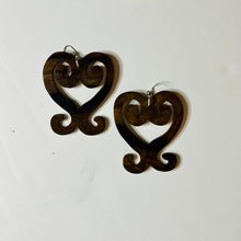Load image into Gallery viewer, African Wood Earrings