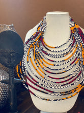 Load image into Gallery viewer, African Fabric Necklaces