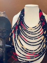 Load image into Gallery viewer, African Fabric Necklaces