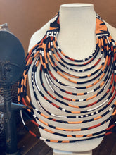 Load image into Gallery viewer, African Fabric Necklaces