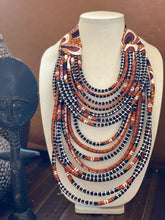 Load image into Gallery viewer, African Fabric Necklaces