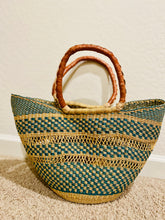 Load image into Gallery viewer, Large U-Shaped Bolga Baskets