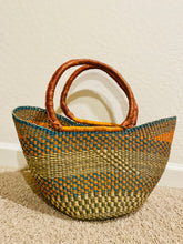 Load image into Gallery viewer, Large U-Shaped Bolga Baskets