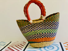 Load image into Gallery viewer, Small U-Shaped Bolga Baskets