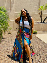 Load image into Gallery viewer, African Print Wrap Skirts