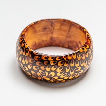 Load image into Gallery viewer, Large African Wood Bangle