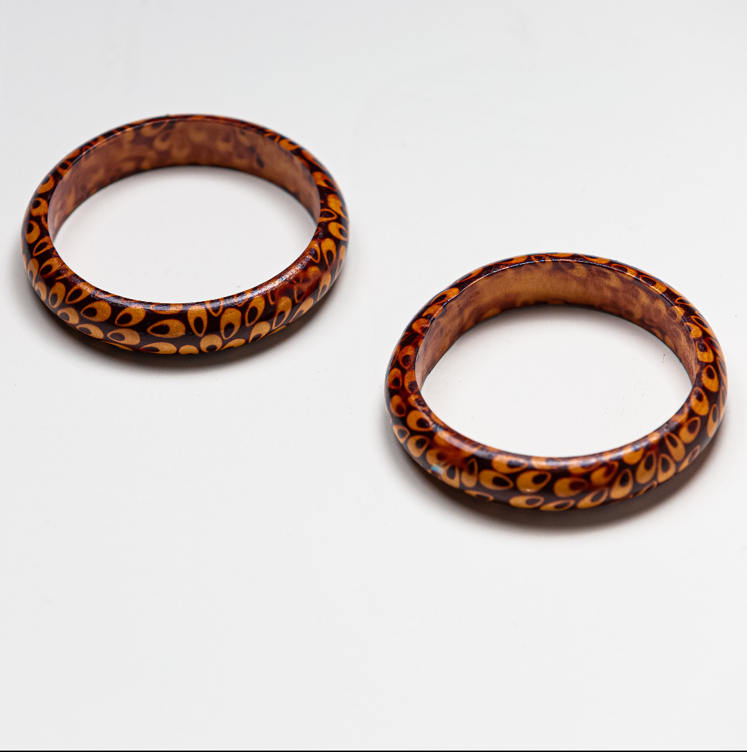 Small African Wood Bangles – thediasporacollective