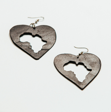 Load image into Gallery viewer, African Wood Earrings