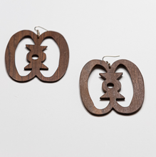 Load image into Gallery viewer, African Wood Earrings
