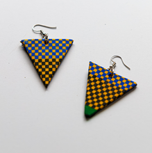 Load image into Gallery viewer, African Fabric Earrings