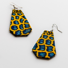Load image into Gallery viewer, African Fabric Earrings