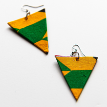 Load image into Gallery viewer, African Fabric Earrings