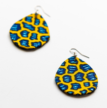 Load image into Gallery viewer, African Fabric Earrings