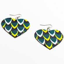 Load image into Gallery viewer, African Fabric Earrings