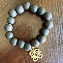 Load image into Gallery viewer, Adinkra Wood Bracelets