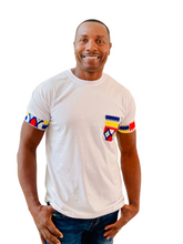 Load image into Gallery viewer, African Print Men's Pocket T-Shirts