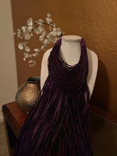 Load image into Gallery viewer, Leather & Raffia Necklace