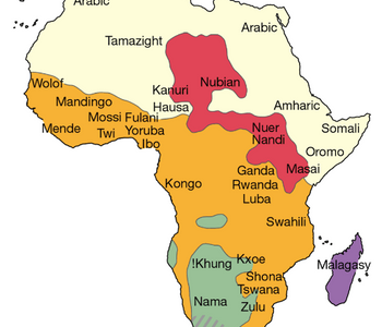 Spoken Languages in African Countries