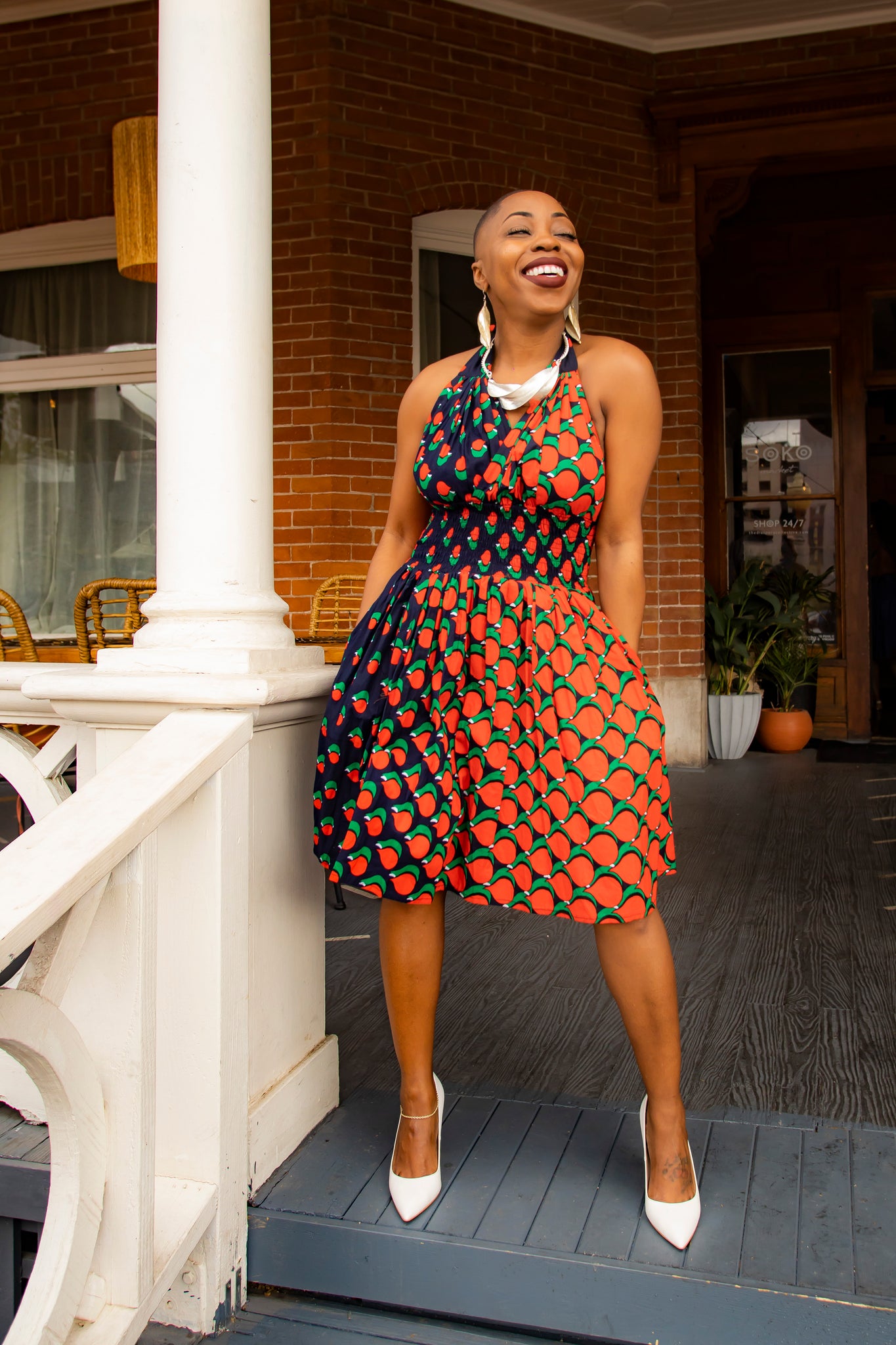 African Print Infinity Dresses African Print Infinity Dresses