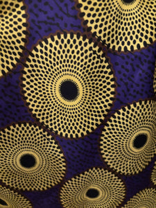African Print Off the Shoulder Dresses