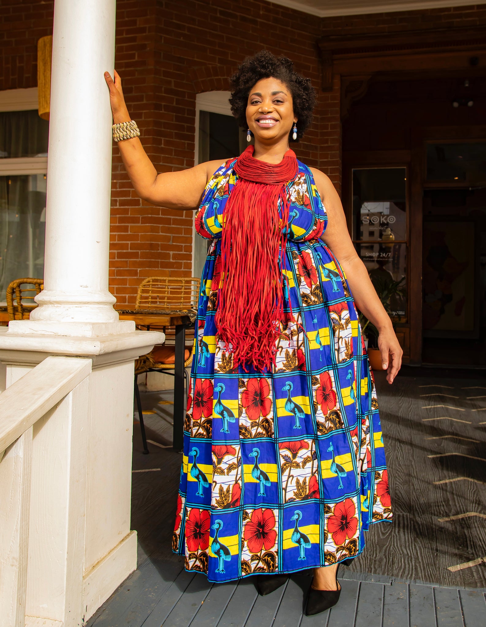 African Print Infinity Dresses African Print Infinity Dresses