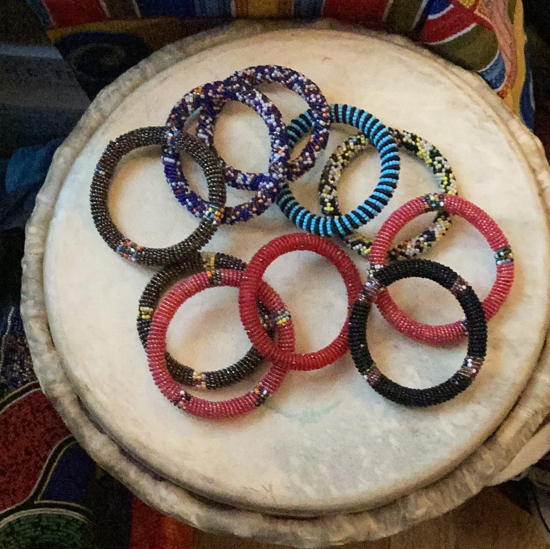 Beaded Maasai Bracelets – thediasporacollective