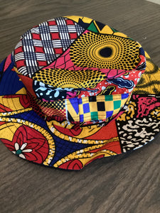 African print bucket hat