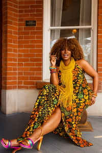 African Print Infinity Dresses African Print Infinity Dresses