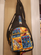 Load image into Gallery viewer, Ankara Fabric Sling Bags
