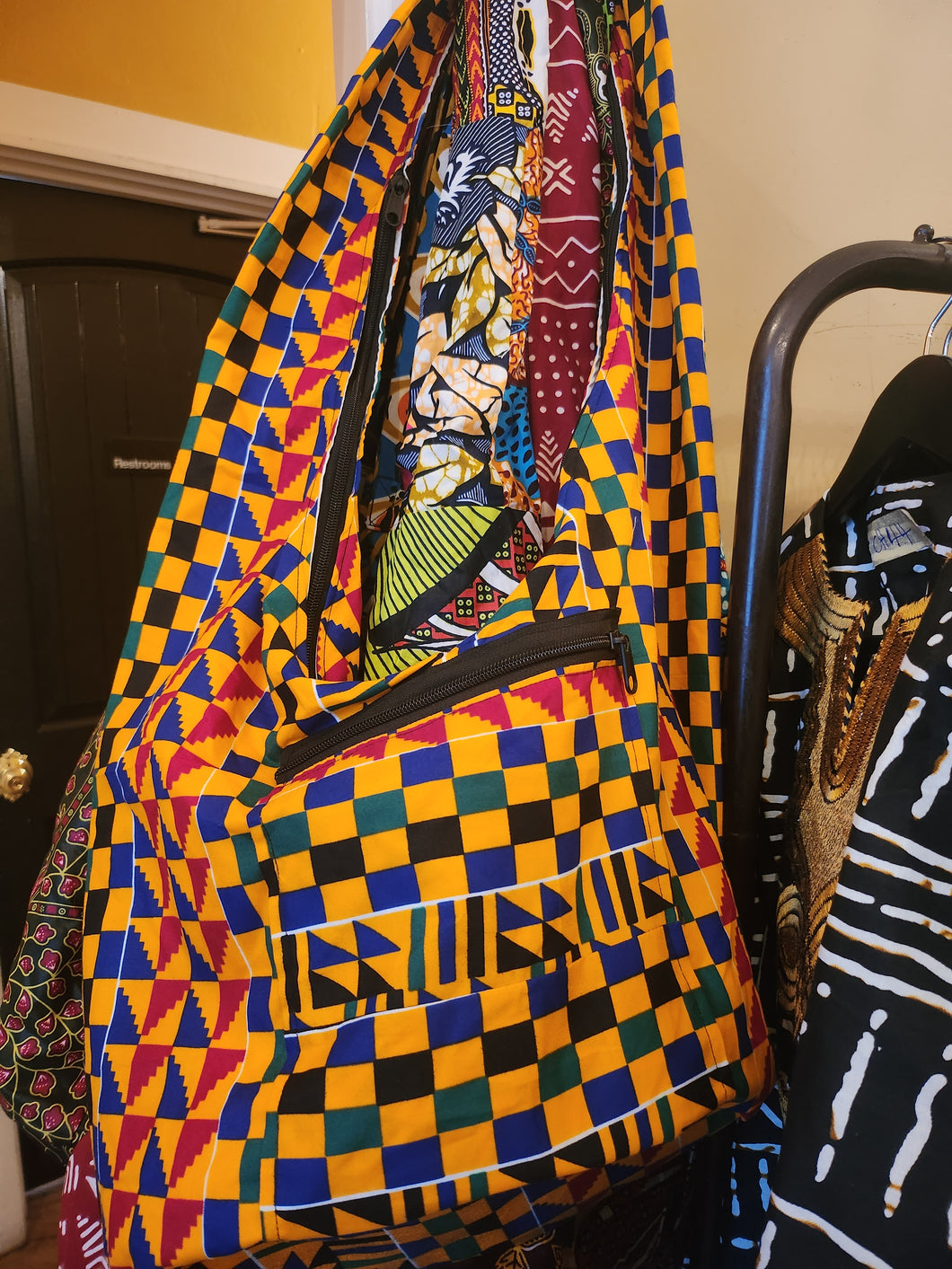 Ankara Fabric Hobo Bags