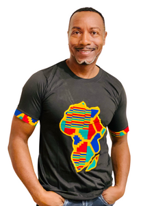 African Print Men's T Shirts