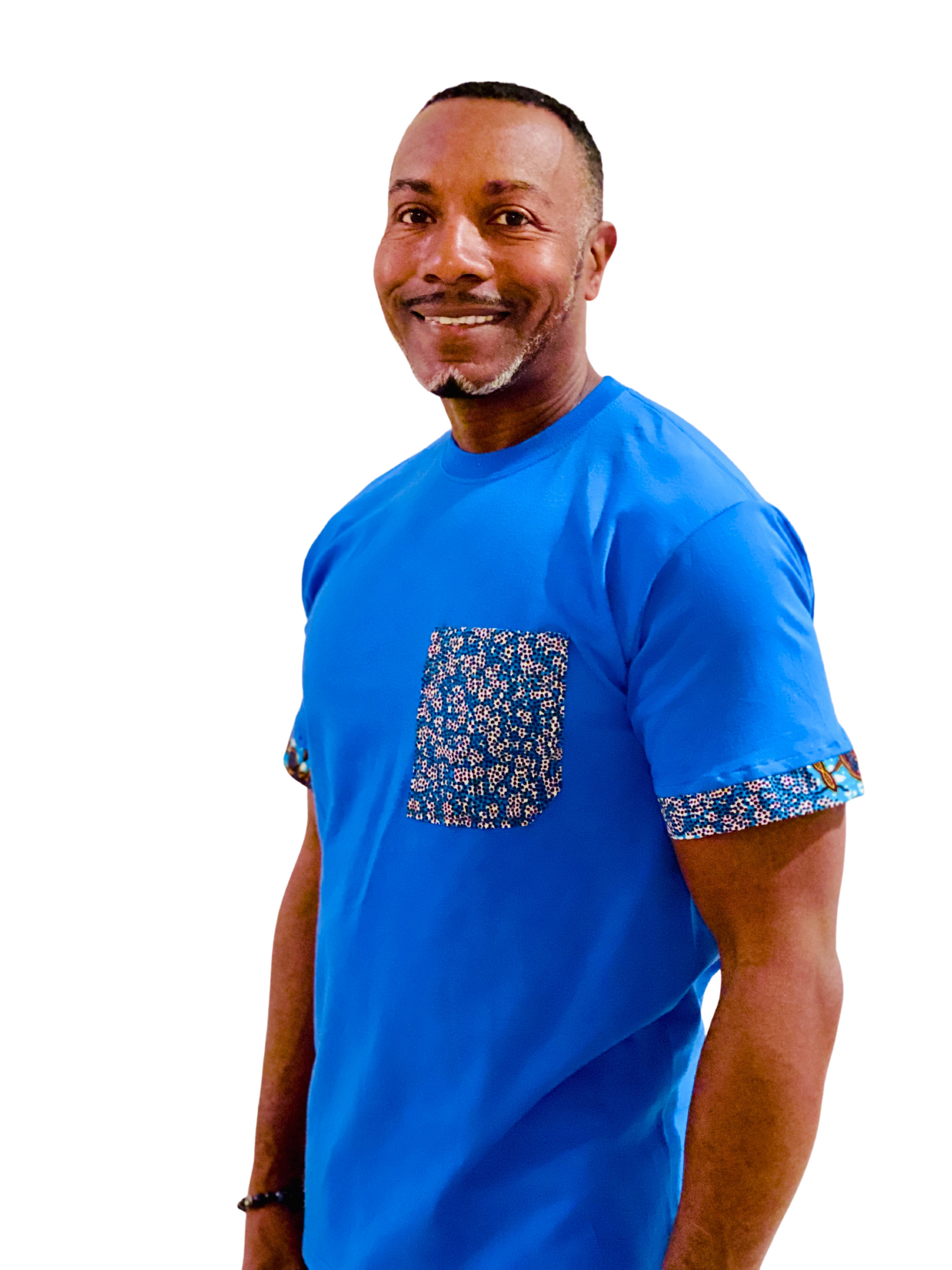 African Print Men s Pocket T Shirts thediasporacollective