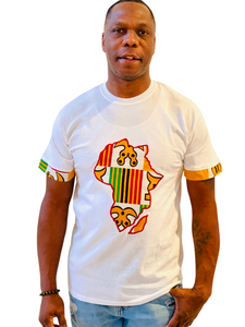 African Print Men's T Shirts
