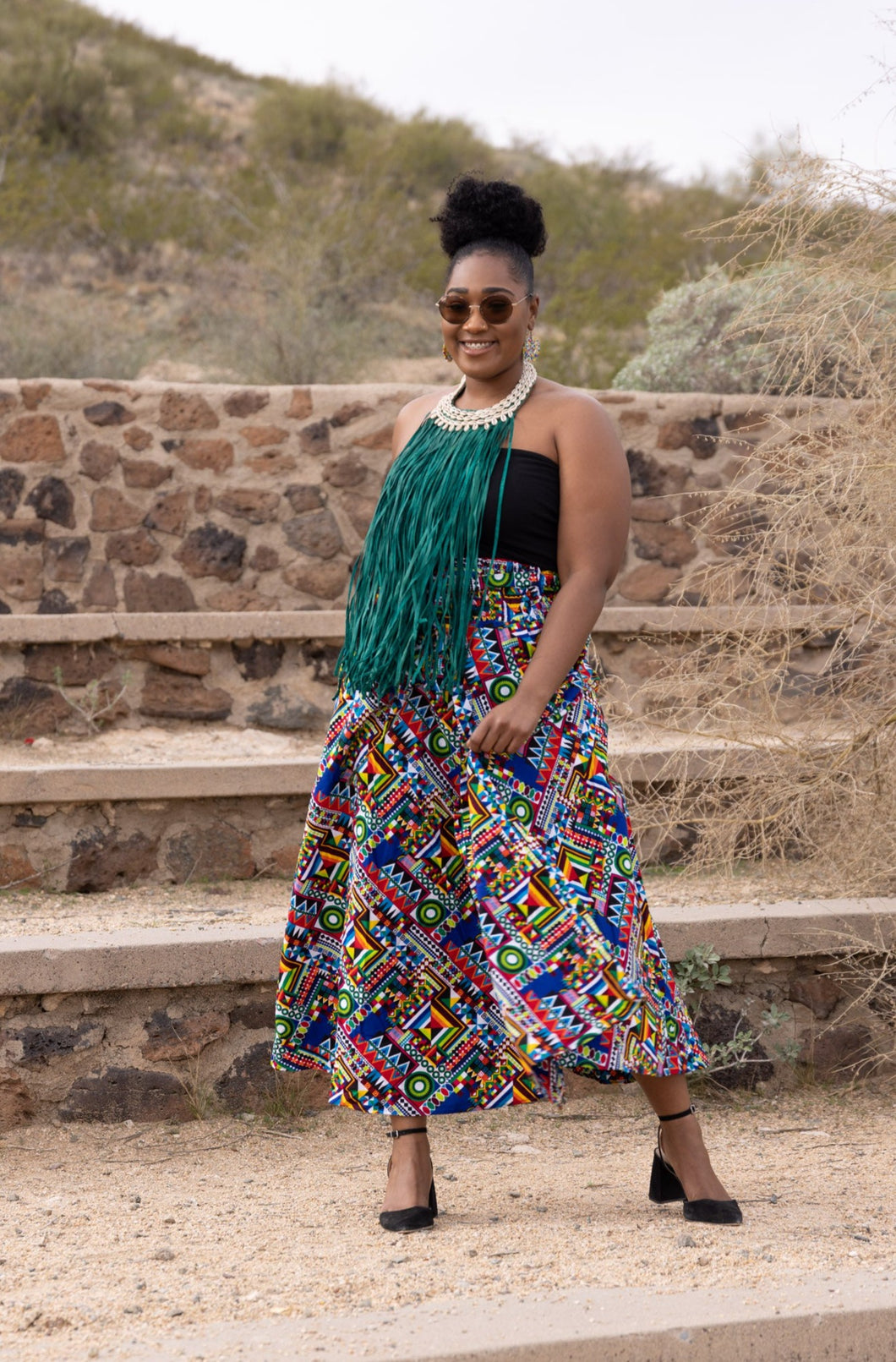 African Print Skirts