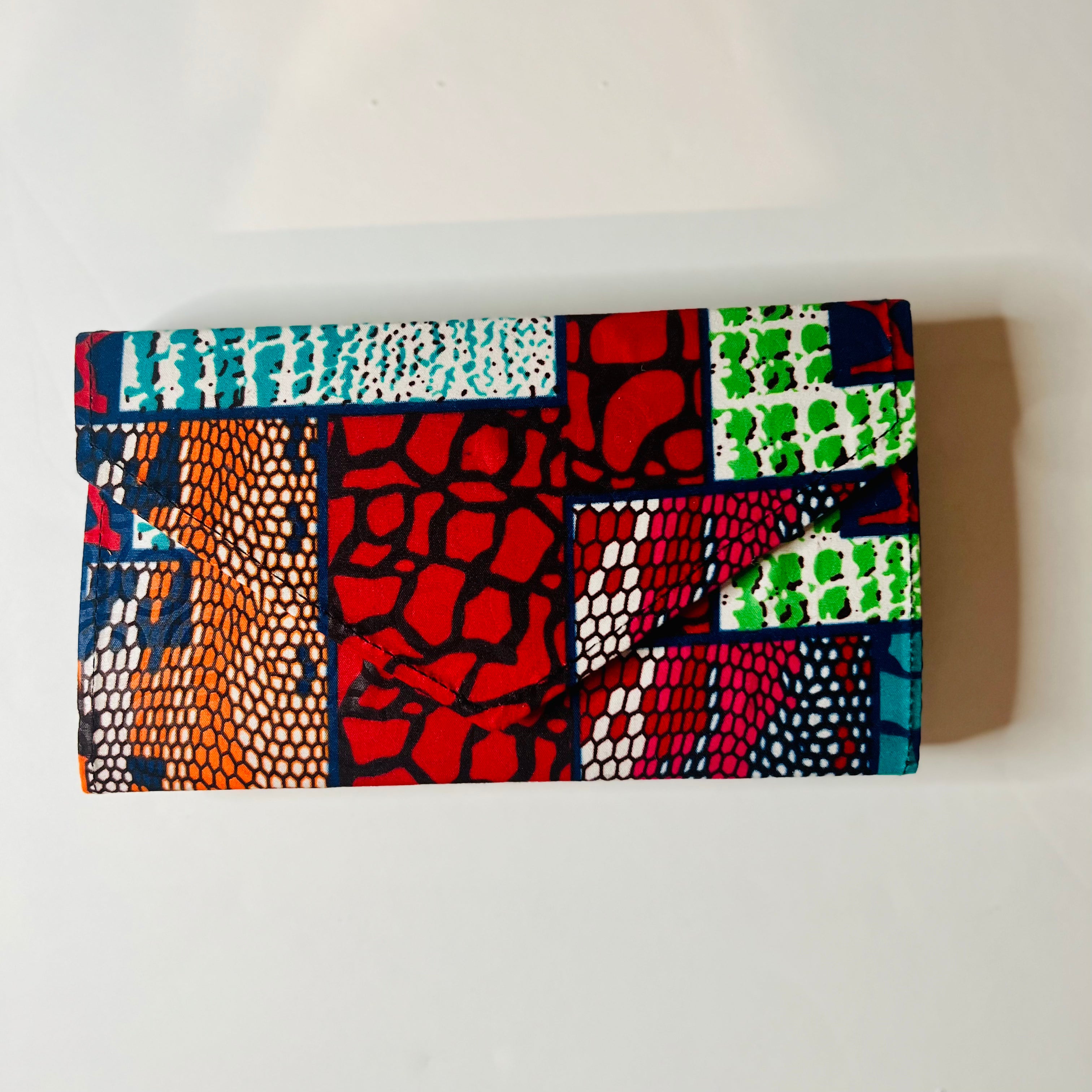 African Fabric Clutch Purses