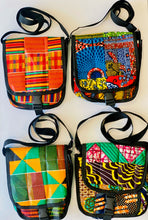 Load image into Gallery viewer, African Fabric Cross Body Bag
