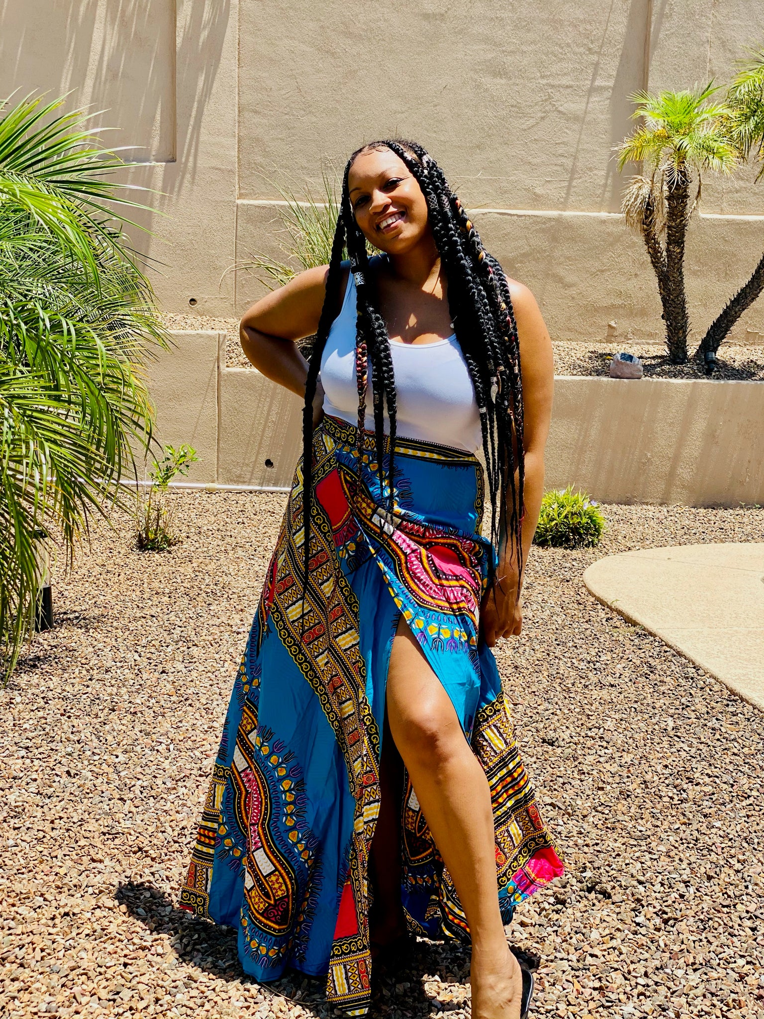 African Print Wrap Skirts – thediasporacollective