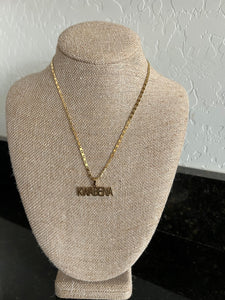 African Day Name Necklace