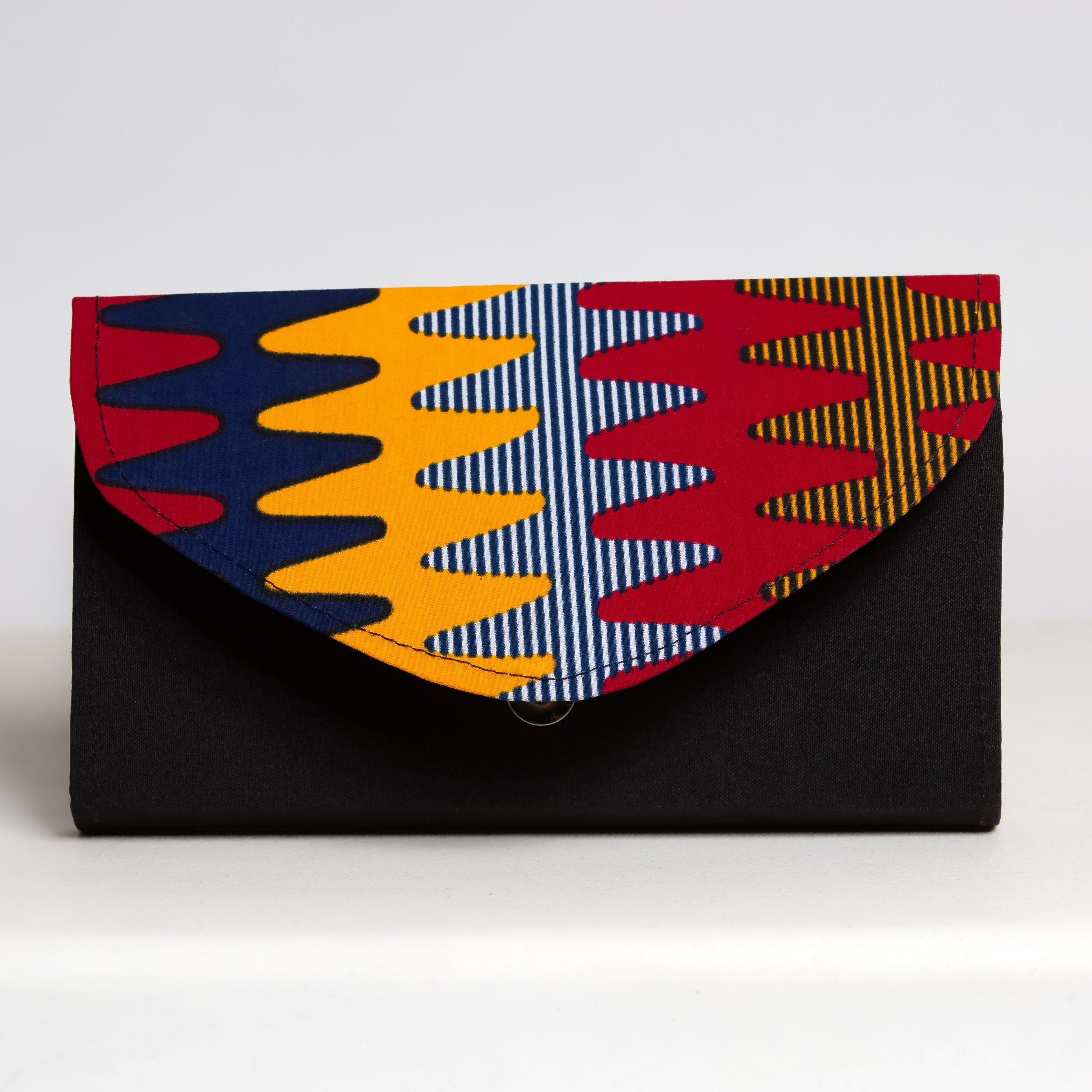 African Fabric Clutch Purses