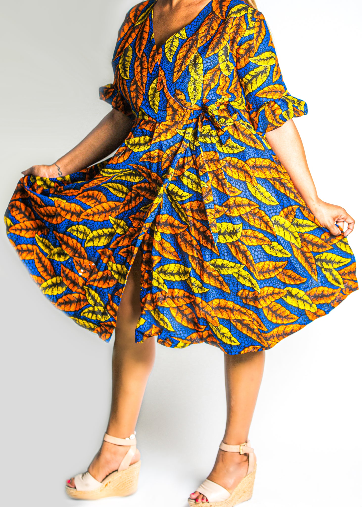 African Print Wrap Dresses – thediasporacollective African Print Wrap Dresses – thediasporacollective